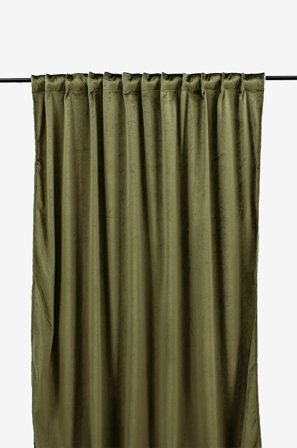 Venture Home - Gardin Mary 2-pk - Grønn - Stroppelengder - 135X250 - Fra Homeroom