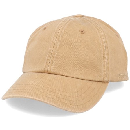 Stetson - Beige unconstructed Czapka Z Daszkiem - Rector Cotton Dark Beige Unconstructed Adjustable @ Hatstore