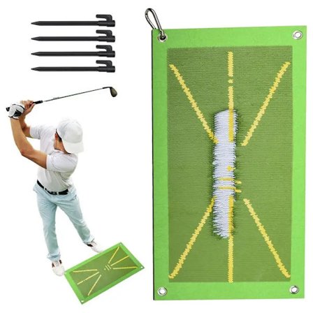 Högkvalitativ golfträningsmatta Swing Detection Mat Guide Travel Mat