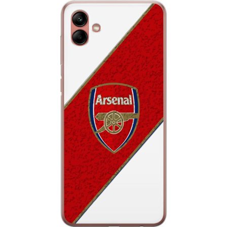 Kompatibelt Mobilskal till Samsung Samsung Galaxy A04 Moschino Toy teddybjörn med enkel tecknad design, brun björn med vit tröja och tydlig logotyp