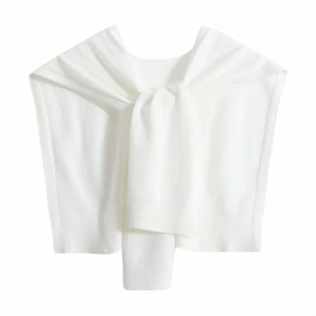 Dame Sweater Tørklæder Strikkede Knyttede Tørklæder Casual Tørklæder Sjaler Toppe Skjorter Mode Tørklæder