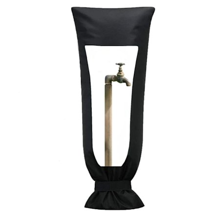 Frostbeskyttelse for Utekran, Beskyttende Deksel for Utekran, Frostvæskedeksel for Kran, Krandeksel for Vinterhage Anti-Frost Snø Regn Fro