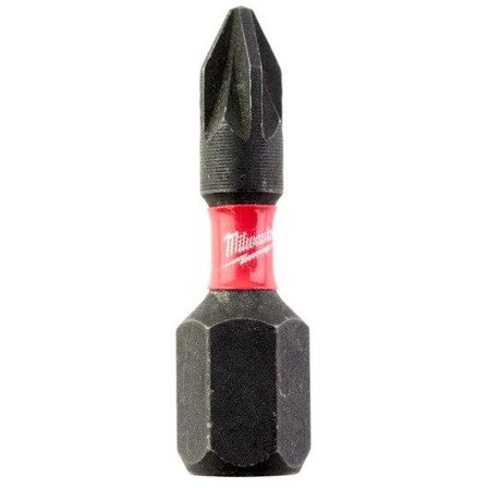 Milwaukee SHOCKWAVE Impact Duty PZ1 Ruuvikärjet 2 kpl:n pakkaus 25 mm, Koneiden tarvikkeet & käyttöosat