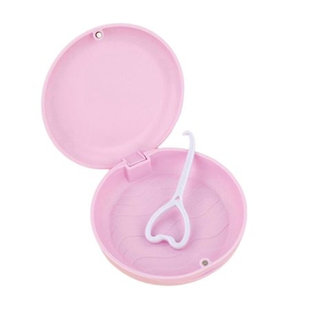 Bärbart Fodral för Tandställning Oral Organizer Hållbara Förvaringslådor för Löstagbara Tandproteser