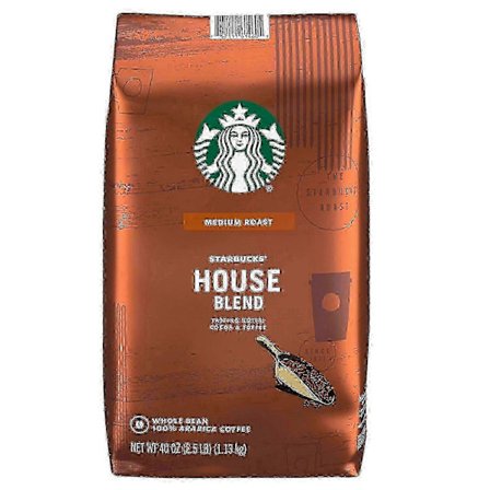 Starbucks House Blend Hela Bönor Kaffe, 1,13 kg