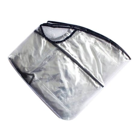 Varukorg Cover väderbeständig vindruta Barnvagn Regnrock as the picture