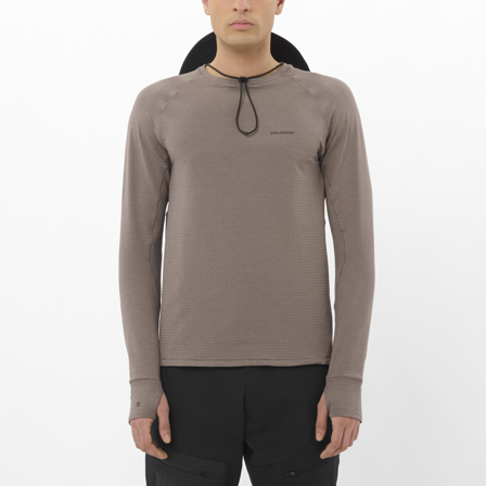 Salomon - Capas intermedias Prendas Sntial Lightwarm Cn M - Iron