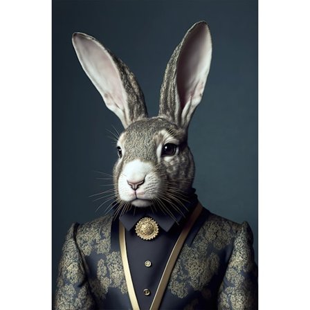 Påsk Kanin Affisch Storlek 40×50 CM