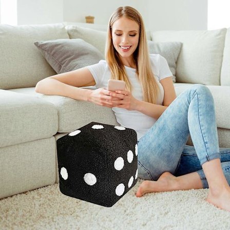 Suloinen noppa-nukke lelulahja Ystävänpäivälahja Joulu sohva tuoli Kawaii lelu Pehmeä syntymäpäivä lapsille ja aikuisille