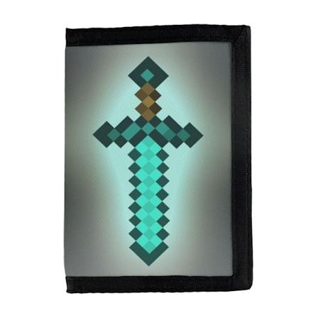 Minecraft Diamantsvärd Plånbok multifärg one size