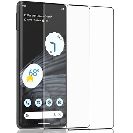 2-Pack Google Pixel 7 Pro Näytönsuoja - Karkaistu Lasi 9H - Super laatu 3D