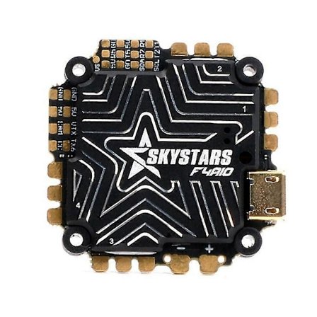 25,5x25,5 mm Skystars JUPITER F405 F4 OSD Flight Controller AIO 45A BL_S 3-6S 4in1 ESC med 5V BEC til