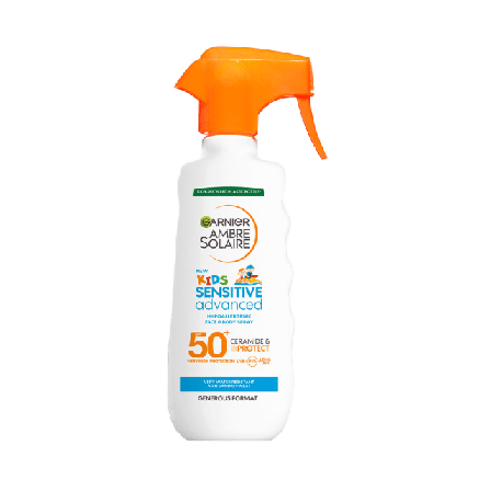 Garnier Ambre Solaire Advanced Kids Hypoall Spray Spf50+ Solskydd & solvård Unisex 270 ML