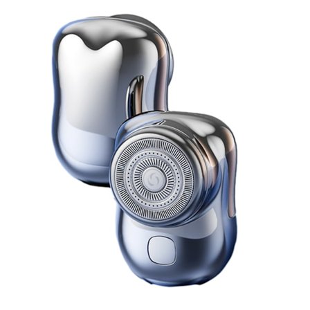 Mini elektrisk barbermaskine til mænd, lomme USB genopladelig bærbar trådløs trimmer ansigtsskæg barbermaskiner hårtrimmer barbermaskine