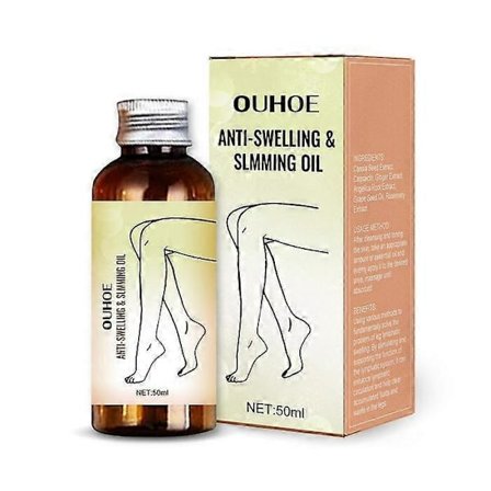 Anti-hævelse slankeolie Swellclear massageolie til ben og fødder