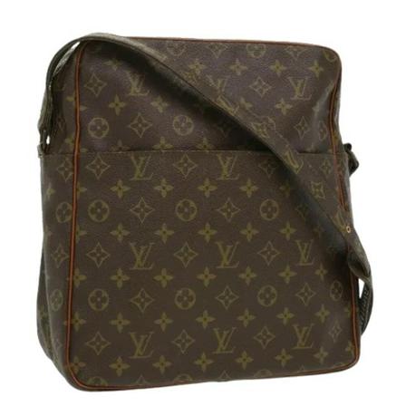 Louis Vuitton Vintage, Pre-owned Canvas louis-vuitton-bags Bruin, Dames, Maat:ONE Size