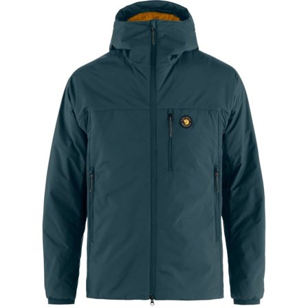 Fjällräven Bergtagen 60 Insulation Jkt XXL - male - Mountain Blue-Mustard Yellow - Mountaineering Giletes