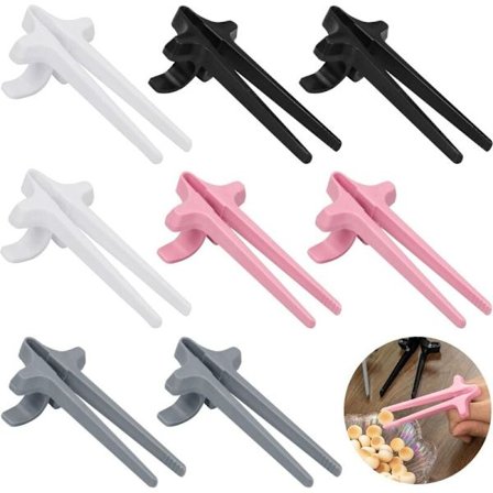 8 st fingerpinnar Fingerpinnar Gamer Lazy Helper Kreativa gamertillbehör Fingerpinnar för Gamer Snack Chips Spel (9,7 x 4,5 cm)