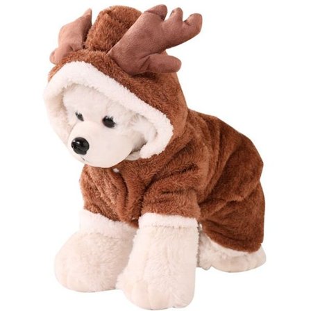 Varme hunde tøj til små hunde, jule elg modeller, teddy chihuahua hundetøj, XL