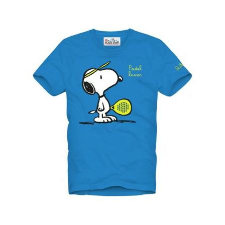 MC2 Saint Barth, T-Shirts Blauw, Heren, Maat:L