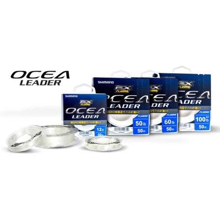 Shimano Line Ocea EX Fluoro Leader Clear - 50m 0.476mm 30lb 13,6kg