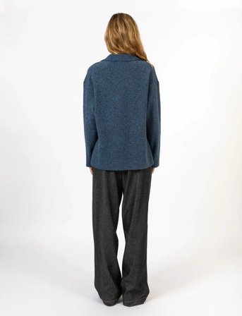 Coster Copenhagen Cc Heart Emerie Polo Sweater - Blue - S