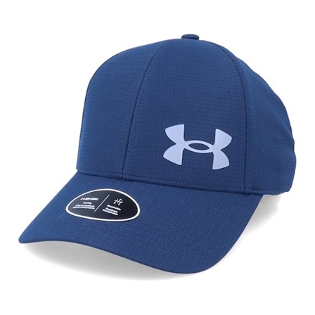 Under Armour - Blu flexfit Cappellino - Isochill Armourvent Str Academy Flexfit @ Hatstore