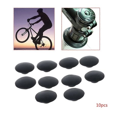 10 st Cykel Headset Lock Vattentätt Dammtätt M6 Skruv MTB Cykel Styrstam Topplock