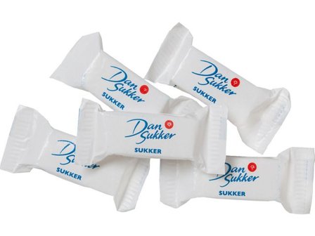 DANSUKKER Bitsocker portionsförpackning 4,4 kg - Lyreco - Kök och servering - Ätbart - Socker kryddor och salt