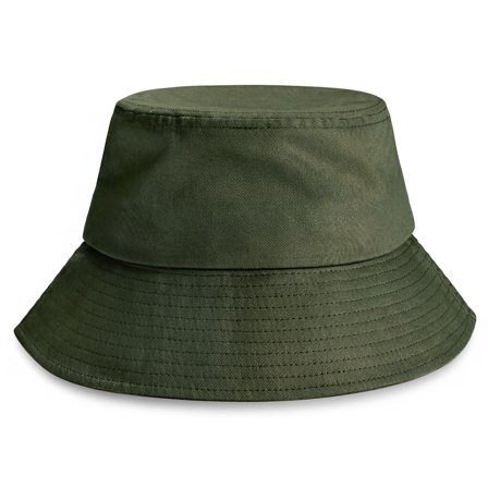 Waykins | Army Green Classic Bucket Hat for Men - Bucket hats