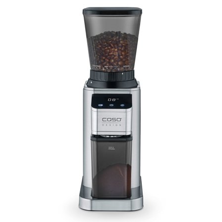 Caso BaristaChef Inox kaffekvern, silver' - 'Rustfritt stål, sort