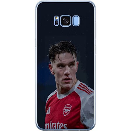 Yhteensopiva Puhelinkuori Samsung Galaxy S8+ Pastellivärikkäät sateenkaaret, joissa on valkoiset tähdet ja pehmeä väriero taivaallisessa unelmahimmess