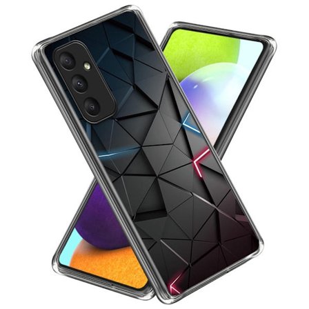 Deco Samsung Galaxy A05s kotelot - Musta Kolmio