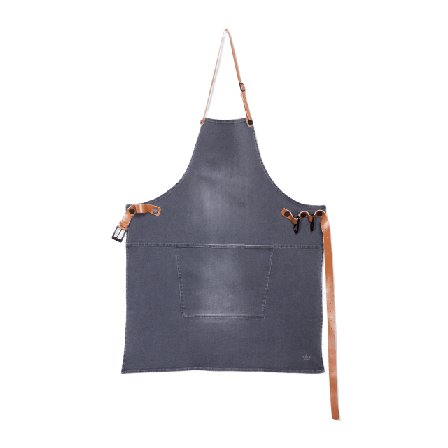 Dutchdeluxes Bbq Förkläde 66 X 68 Cm Förkläden Unisex Grå ONESIZE