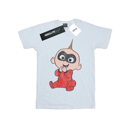 Disney Girls Incredibles 2 Jack Jack Bomull T-shirt 5-6 år W