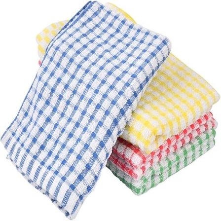 4 Kjøkkenkluter i Bomull, 4 Farger, Håndkle for Kjøkkenet