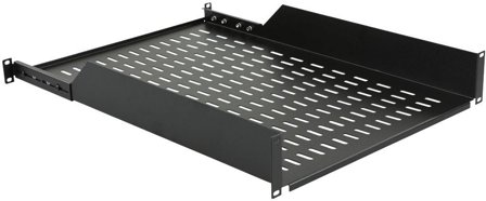 Lanview by Logon - rack-hylle - front,1U rear connected, d=650 mm - 2U