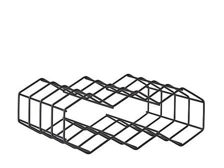 ZONE DENMARK Vinstativ tråd Rocks 28,8cm Black