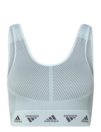 Adidas Aeroknit Light-Support Bra Lingerie Bras & Tops Sports Bras - ALL Blå Adidas Performance