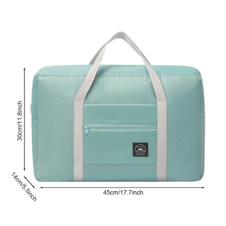 Multifunktionelle opbevaringsposer til rejseflyrejsestasker, flytbare bagageopbevaring, sammenklappelig rejseopbevaringspose, blå