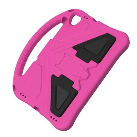Tablet Cover til Tab M10 FHD Plus TB-X606F 10,3 tommer Tablet Anti-Drop Cover med Tablet Stand til Børn (Rose Rød)