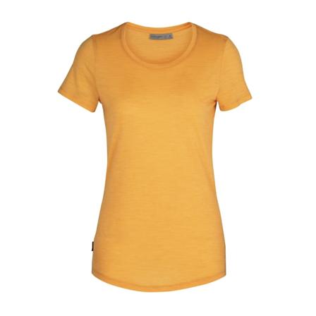 Icebreaker Women's Sphere SS Low Crewe Women short-sleeved sweaters Yellow XS