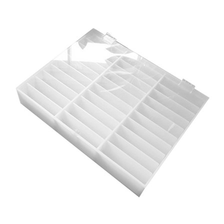 Opbevaringsboks til falske neglespidser 30 rum Neglekunst Dekoration Beholder Display