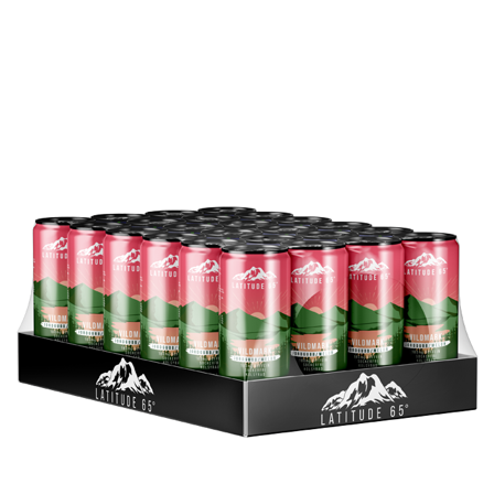 24 x Latitude 65 Energidryck 330 ml