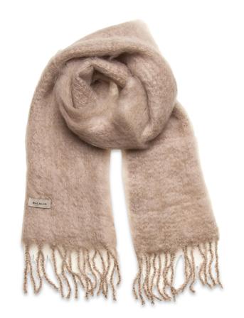Aurora Kid Mohair Scarf Accessories Scarves Winter Scarves Beige Balmuir