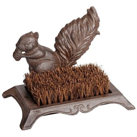 Borste för att rengöra sulor ekorre