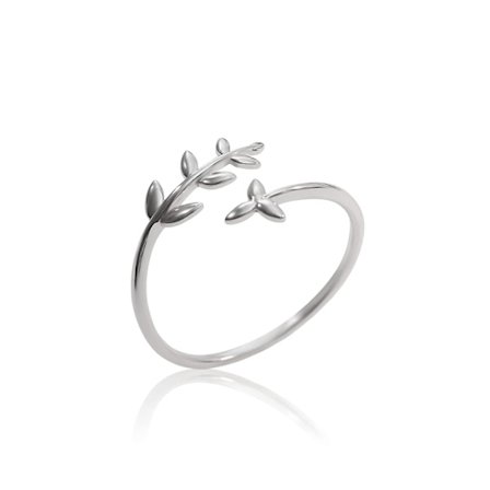 Dame Ring 925 Sølv - Dame Ring Sølv Ring Kvinner Jenter Smykker Ring - Størrelse Justerbar