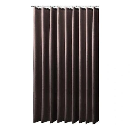 Vattentätt magnetiskt tyngdt duschdraperi - Mögelresistent polyester med krokar