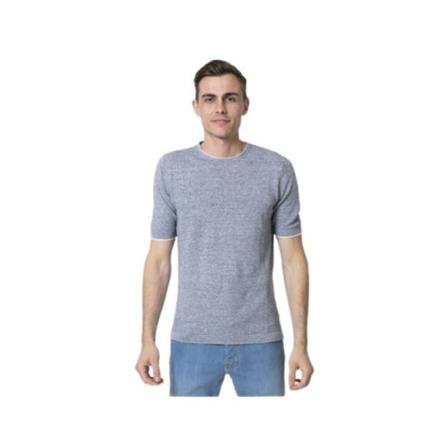 Gran Sasso, T-shirt Blauw, Heren, Maat:L