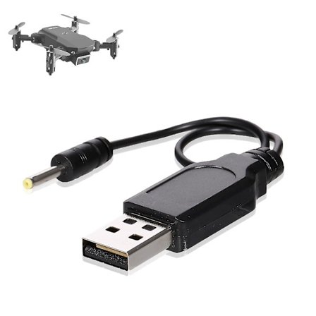 Yhteensopiva S66 RC-dronen kanssa USB-laturikaapeli johto RC-dronen akulle 3.7v 650mah litiumakku kaapeli RC-dronen osat